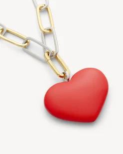 Grande Heart Pendant Necklace