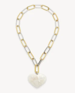 Grande Heart Pendant Necklace