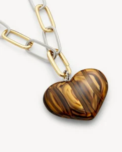Grande Heart Pendant Necklace