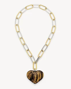 Grande Heart Pendant Necklace