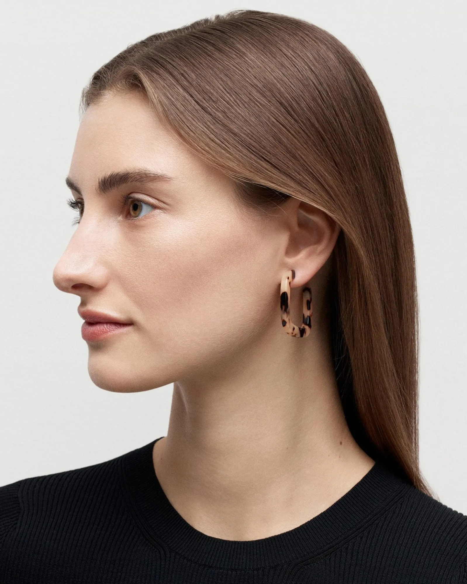 Midi Square Hoops