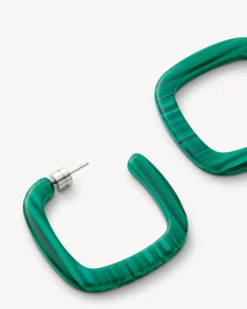 Midi Square Hoops