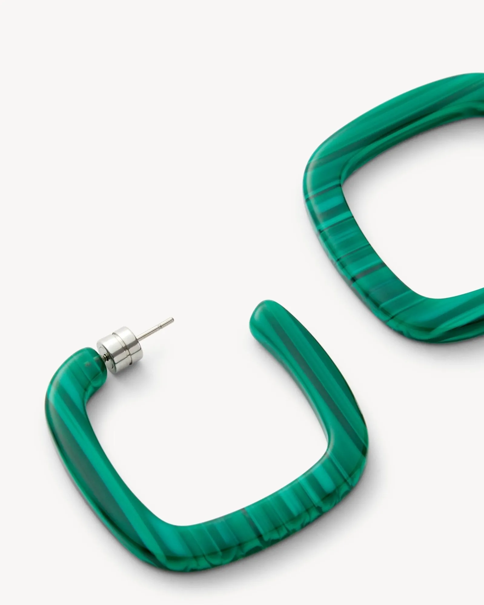 Midi Square Hoops
