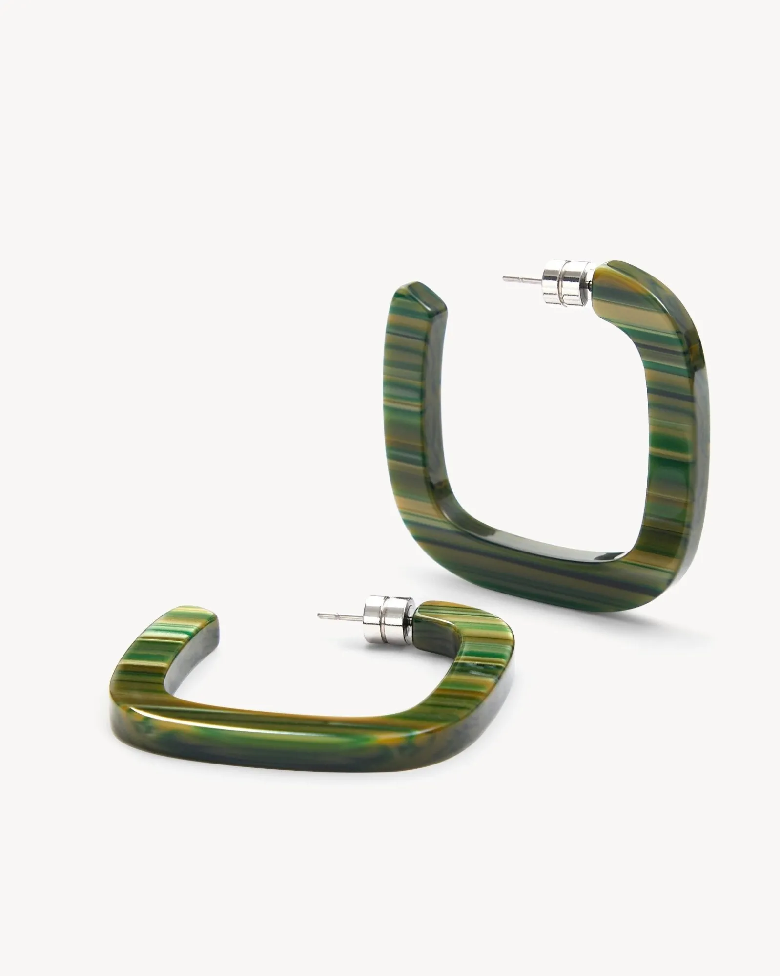 Midi Square Hoops