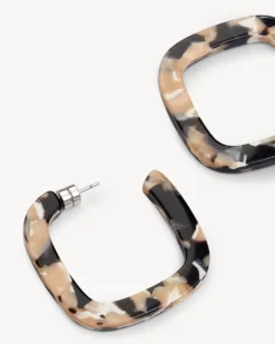 Midi Square Hoops