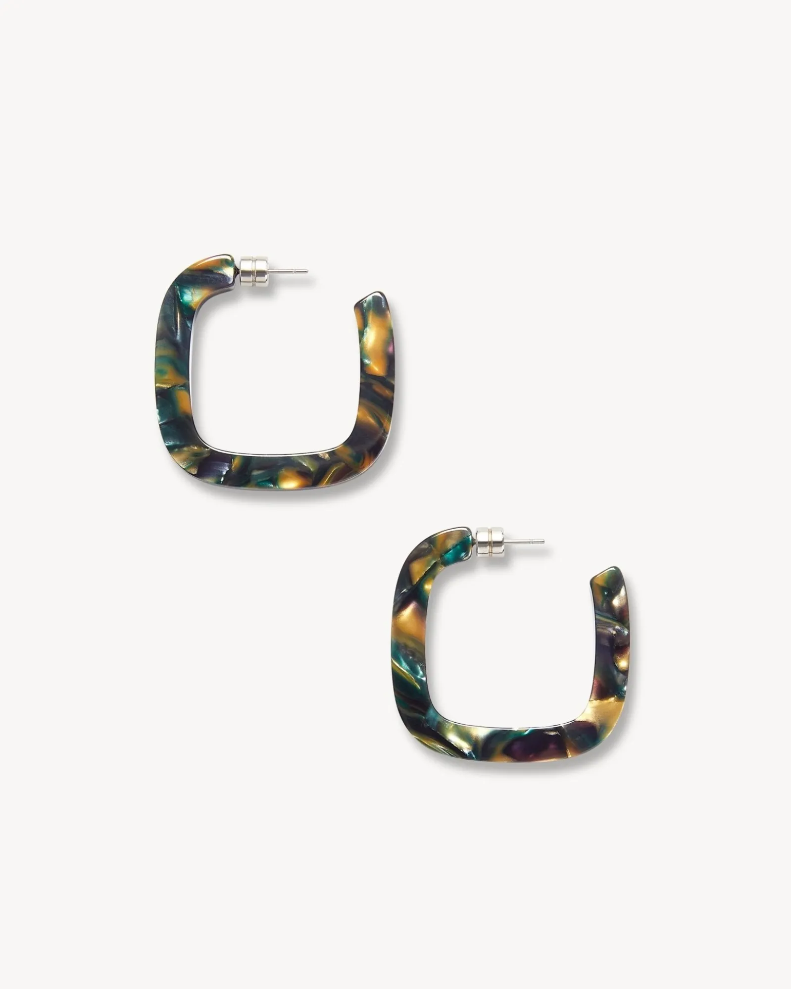 Midi Square Hoops