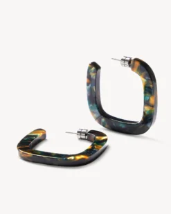 Midi Square Hoops
