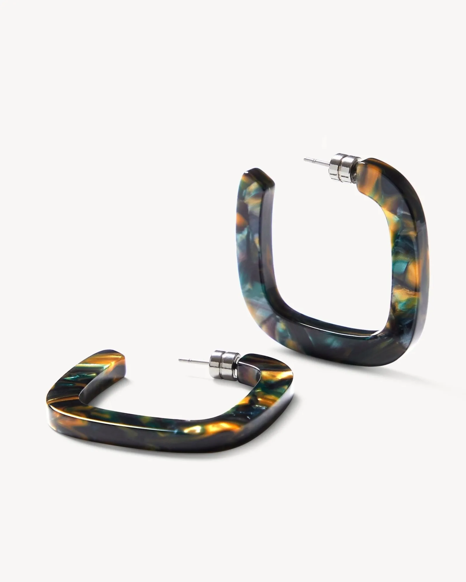 Midi Square Hoops