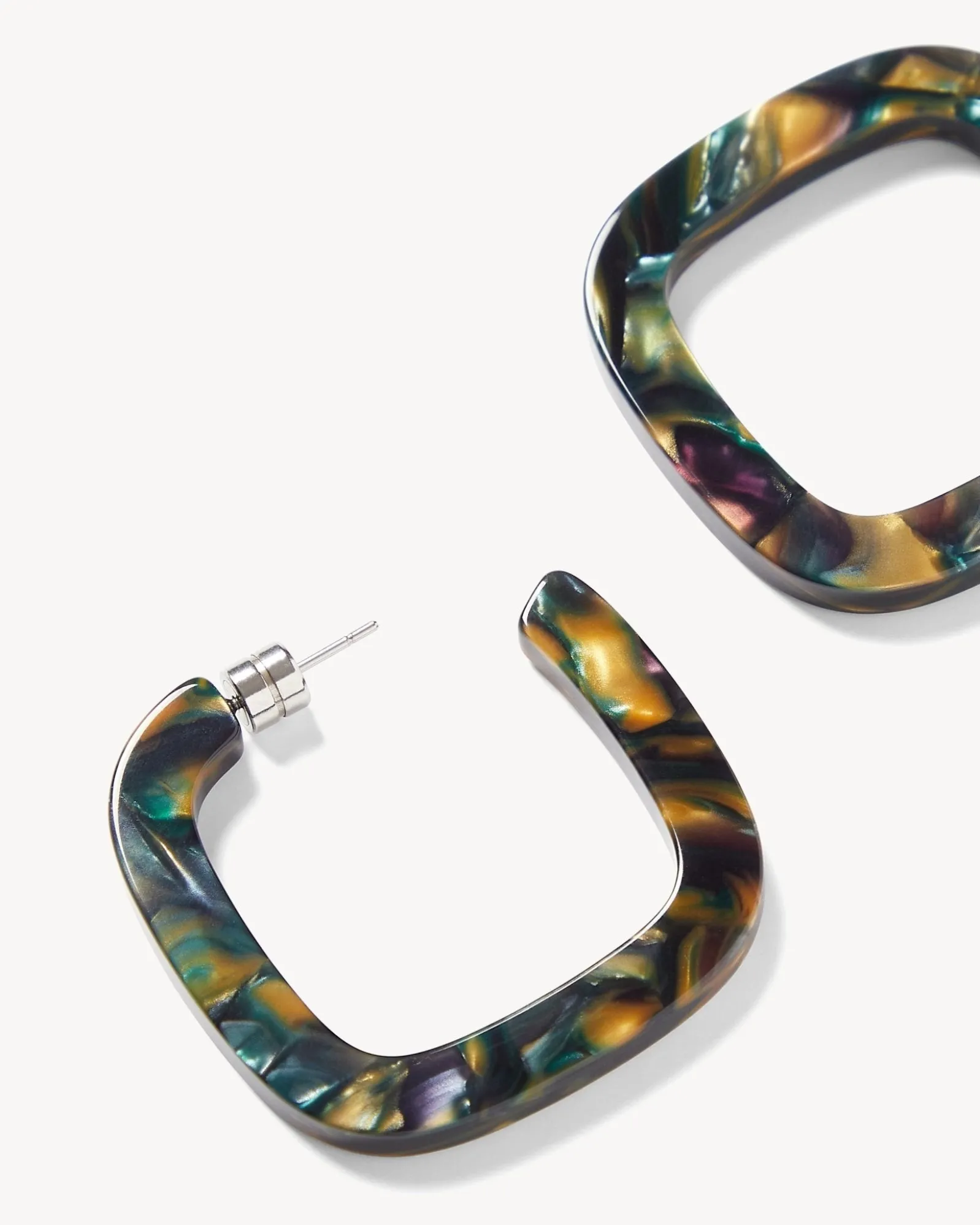 Midi Square Hoops