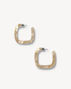 Midi Square Hoops