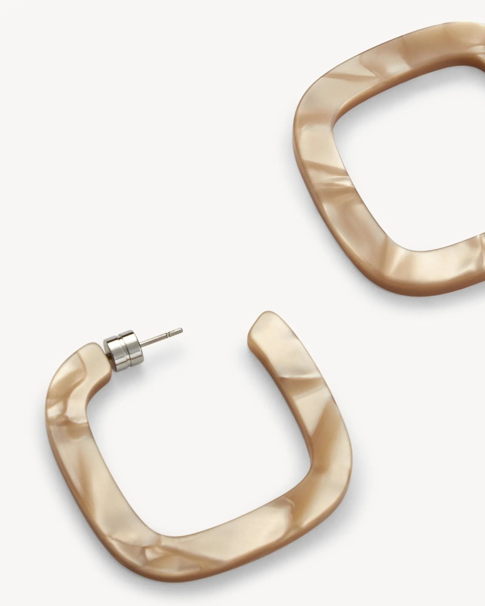 Midi Square Hoops