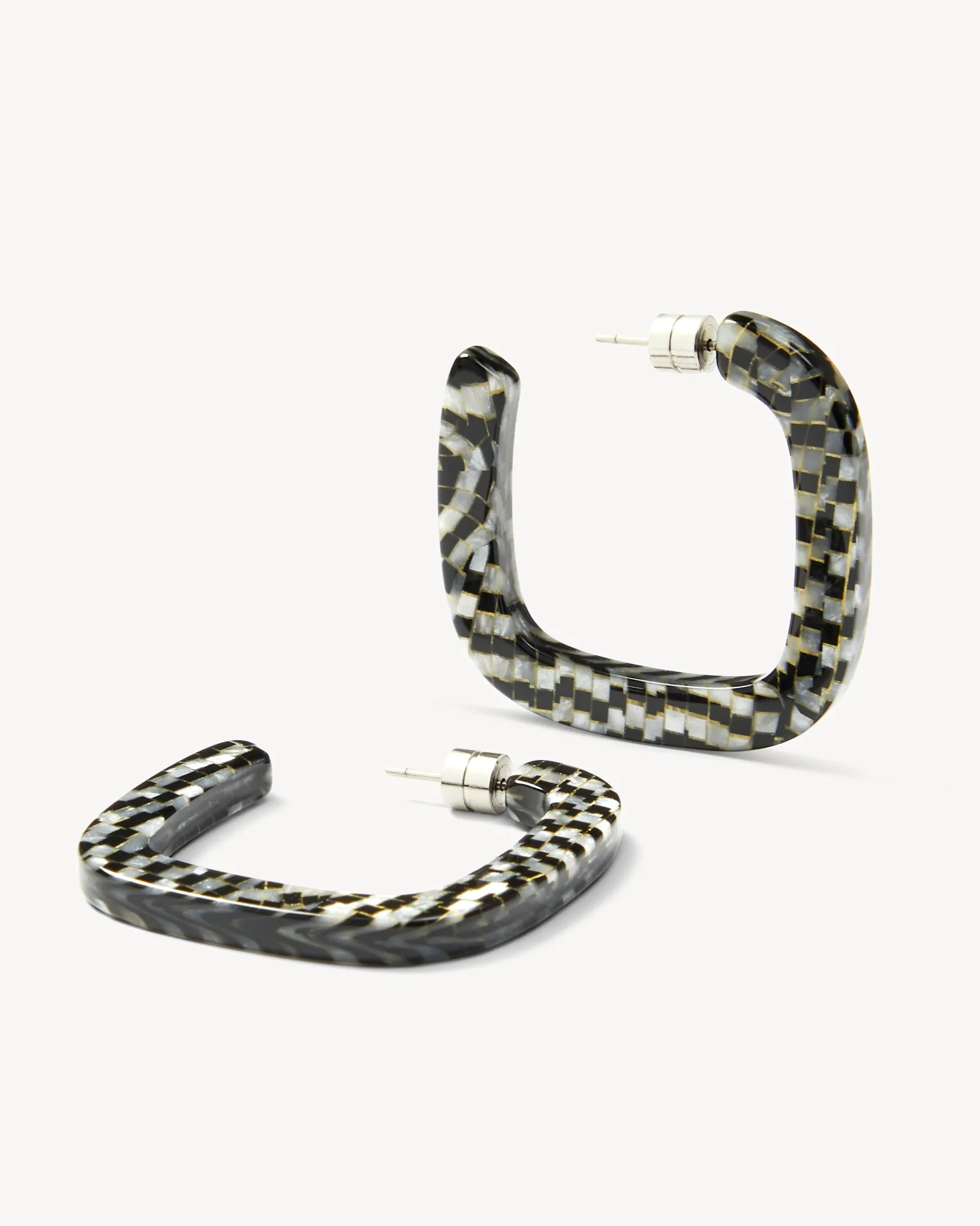 Midi Square Hoops