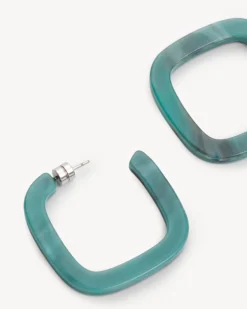 Midi Square Hoops