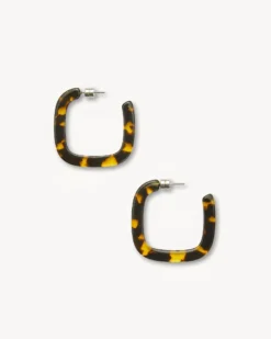 Midi Square Hoops