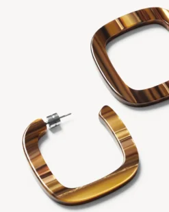 Midi Square Hoops