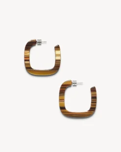 Midi Square Hoops