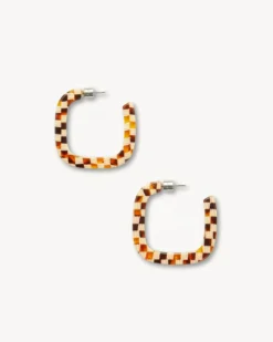Midi Square Hoops