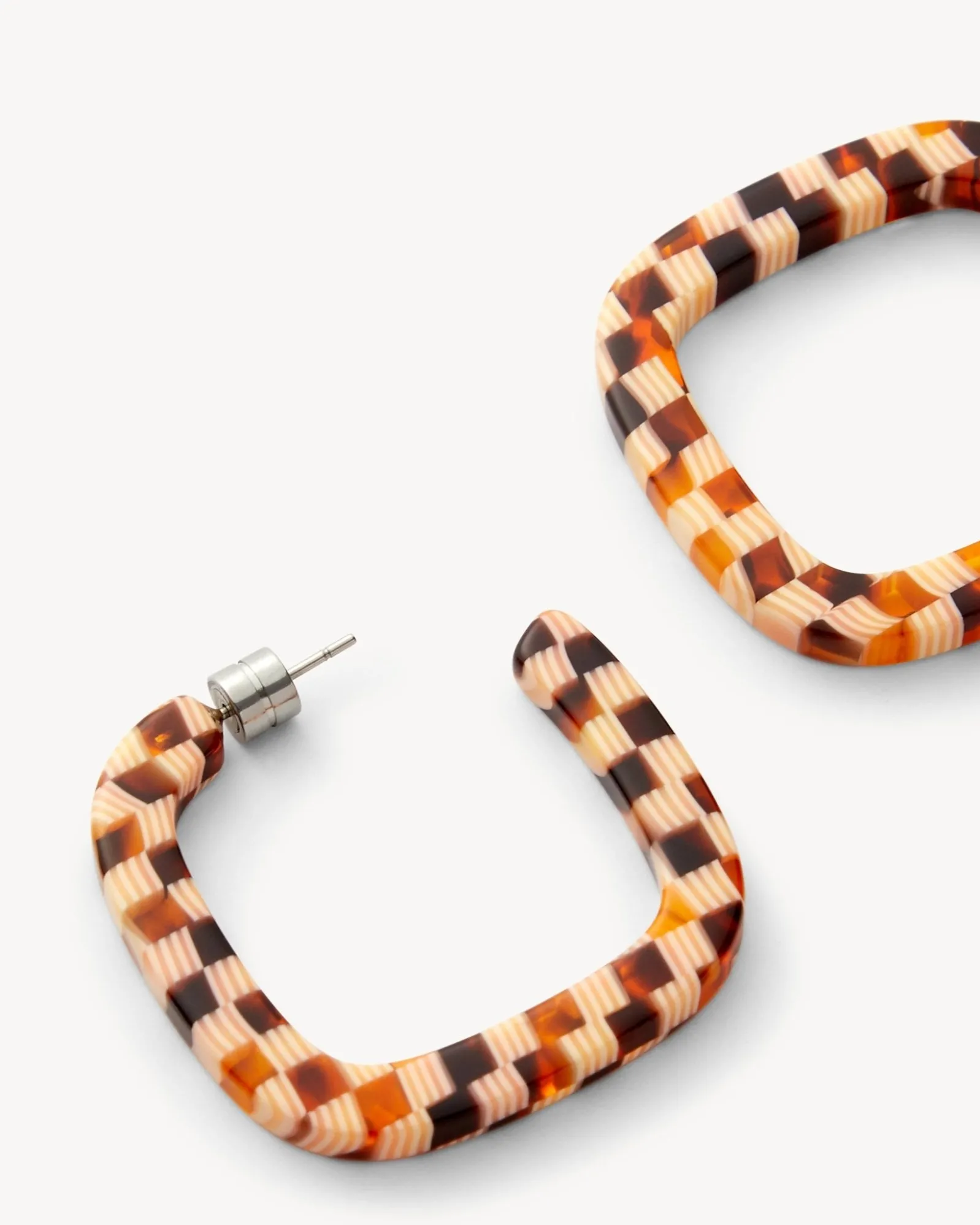 Midi Square Hoops