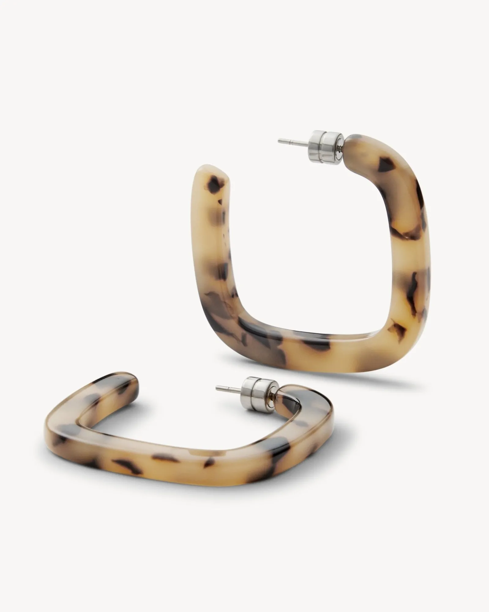 Midi Square Hoops