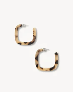 Midi Square Hoops