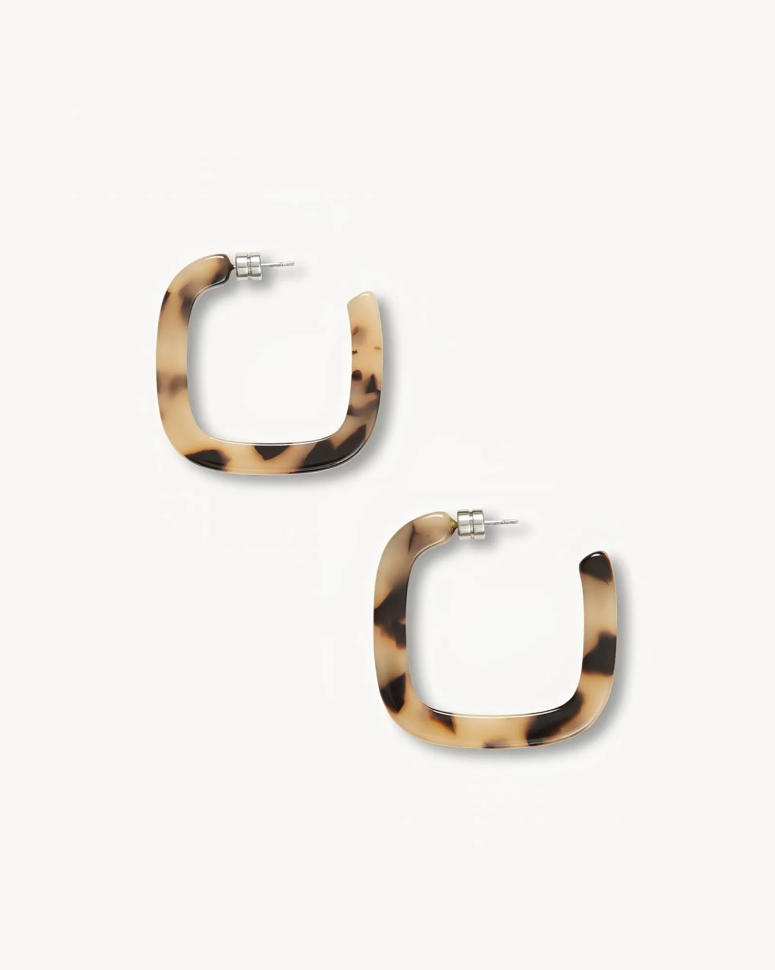 Midi Square Hoops