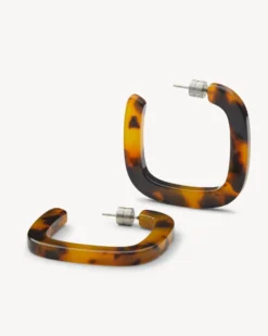 Midi Square Hoops