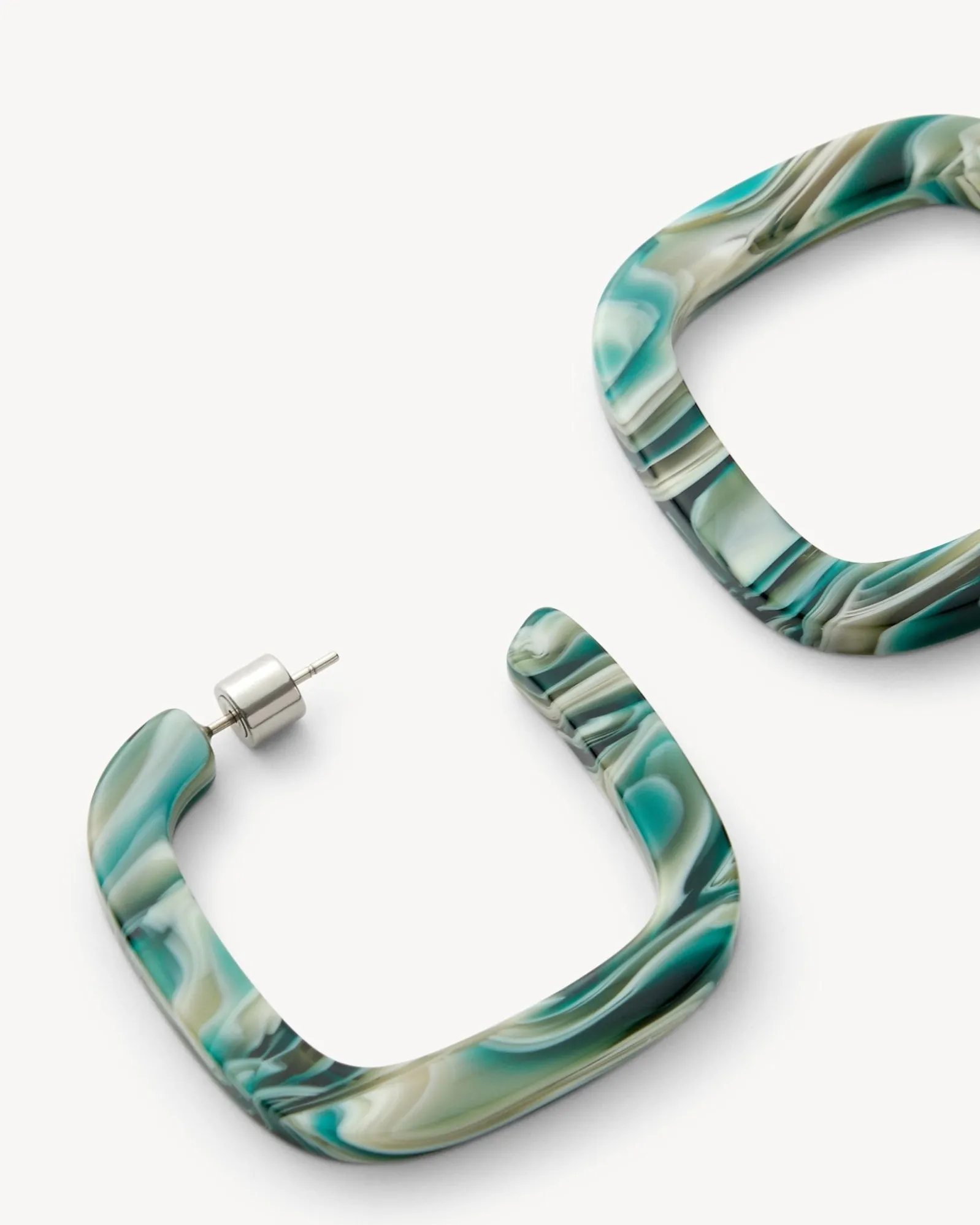 Midi Square Hoops