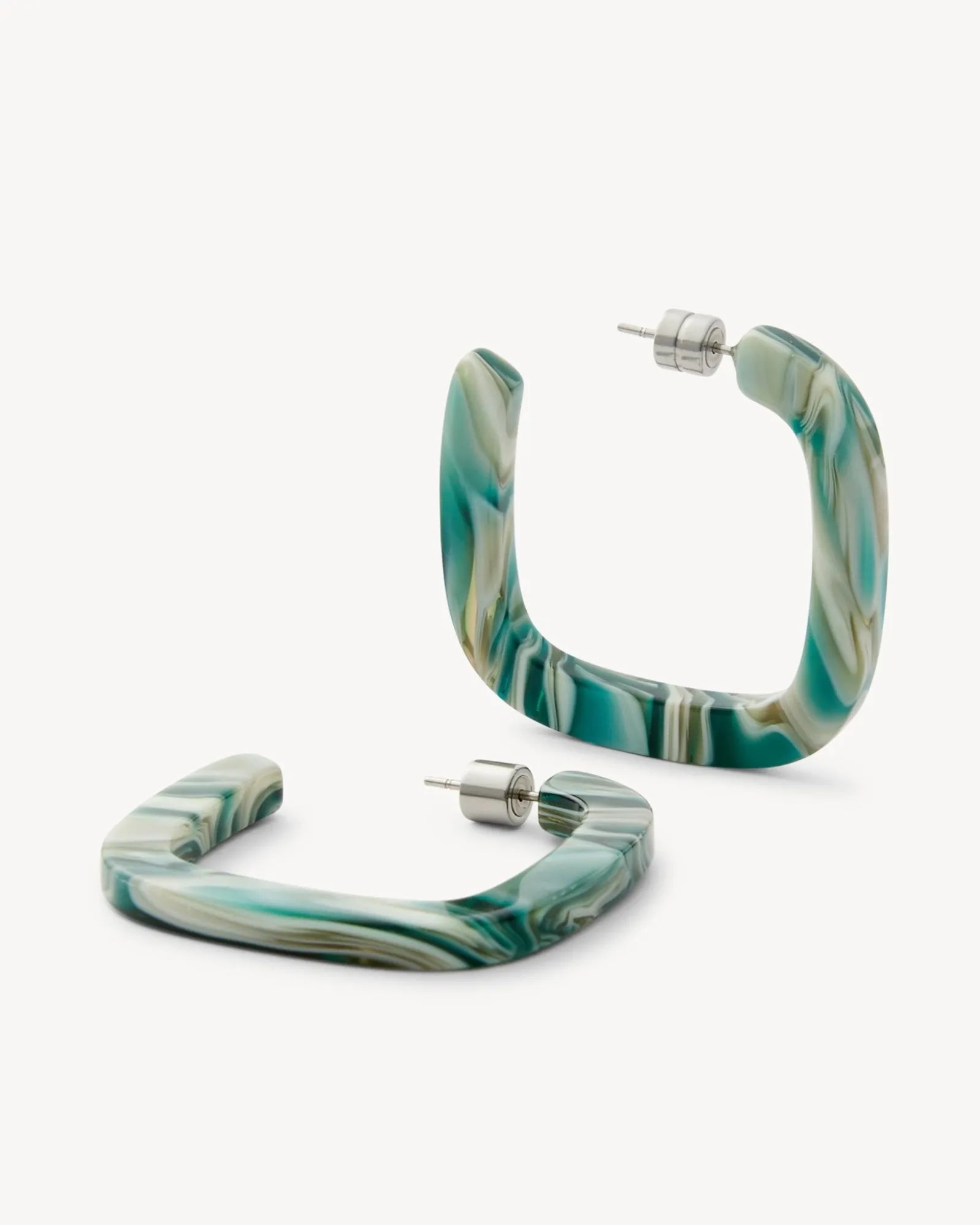 Midi Square Hoops
