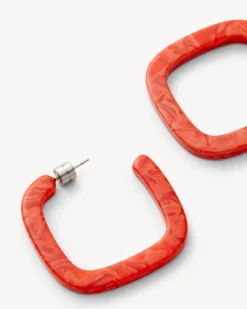 Midi Square Hoops