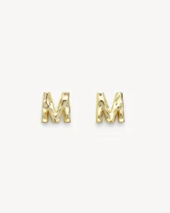 Monogram Studs
