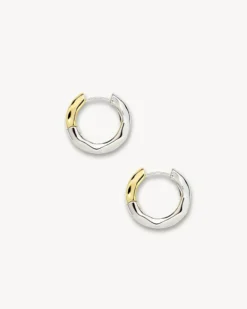 Petite Wavy Hoops