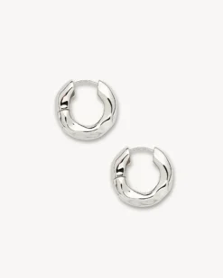 Wavy Chunky Hoops