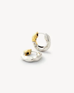 Wavy Chunky Hoops