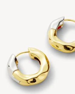 Wavy Chunky Hoops