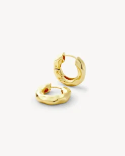 Wavy Chunky Hoops