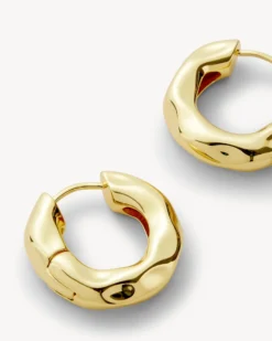 Wavy Chunky Hoops